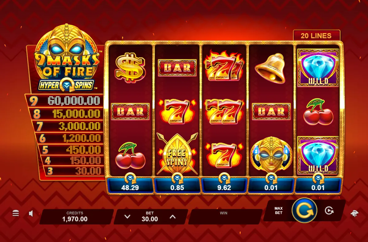 9 Masks Of Fire HyperSpins APK